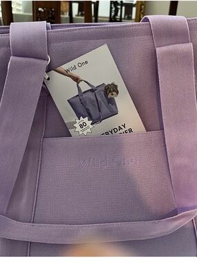 Wild One Lavender Everyday Carrier in Lilac Color ( Brand New) Dogs up to 20 lbs